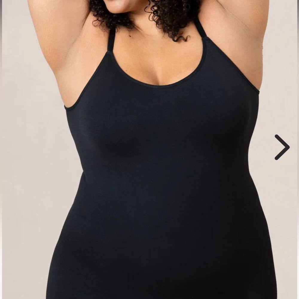 Shapermint‎ Essentials All Day Every Day Scoop Neck Cami 2XL Black NWT
